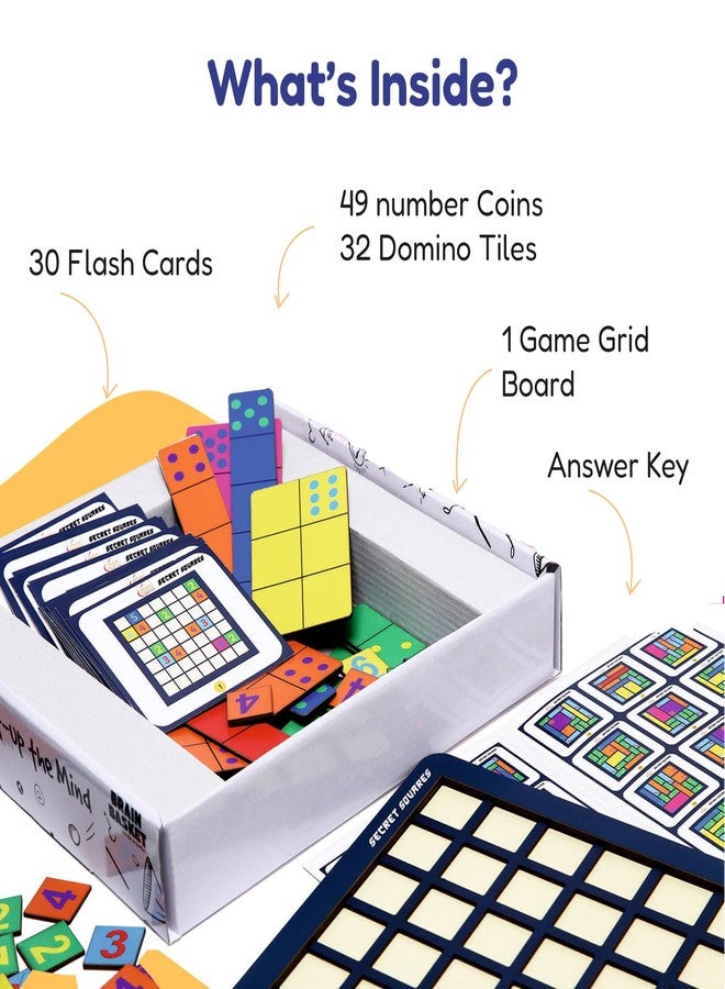 BRAIN BASKET Educational Board Game with Number Puzzle | Mind Games Fun Learning Math Puzzle for Kids | Gifts for Boys and Girls Age 6+ | Puzzle Game for Kids - Image 4